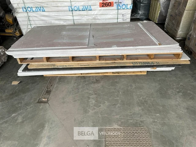 Pallet gyproc platen 3 cm - afbeelding 2 van  2