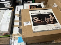 Pallet, inh. kerstverlichting, grill - afbeelding 2 van  4