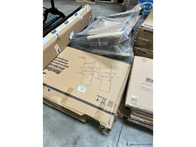 Pallet, inh. partij div. tuinstoelen - afbeelding 2 van  7