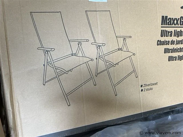 Pallet, inh. partij div. tuinstoelen - afbeelding 5 van  7