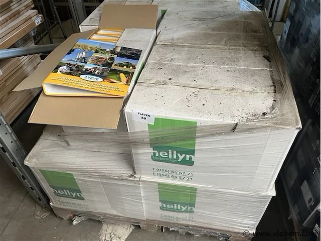 Pallet, inh. partij mappen - afbeelding 2 van  2