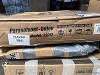 Pallet, inh. partij parasolvoeten - afbeelding 2 van  3