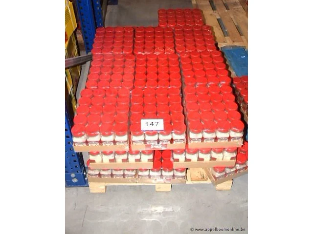 Pallet inhoudend 31 pakken a 20 potten uien poeder house of spices - afbeelding 1 van  3