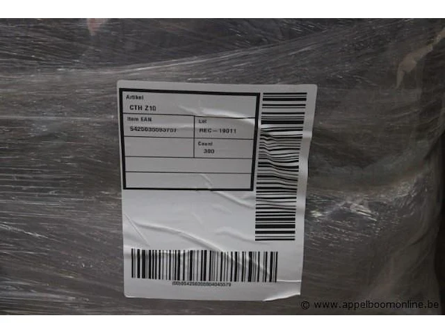Pallet inhoudend poetslappen - afbeelding 3 van  3