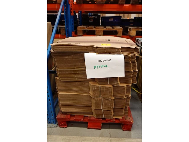 Pallet karton verpakking - afbeelding 1 van  3