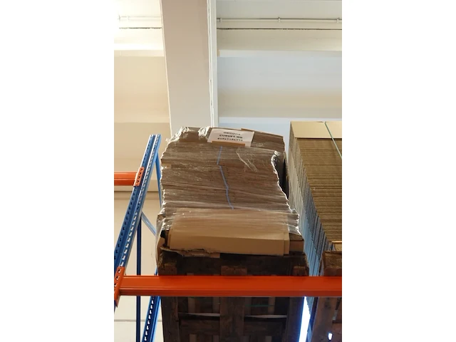 Pallet kartonnen verpakking - afbeelding 1 van  2