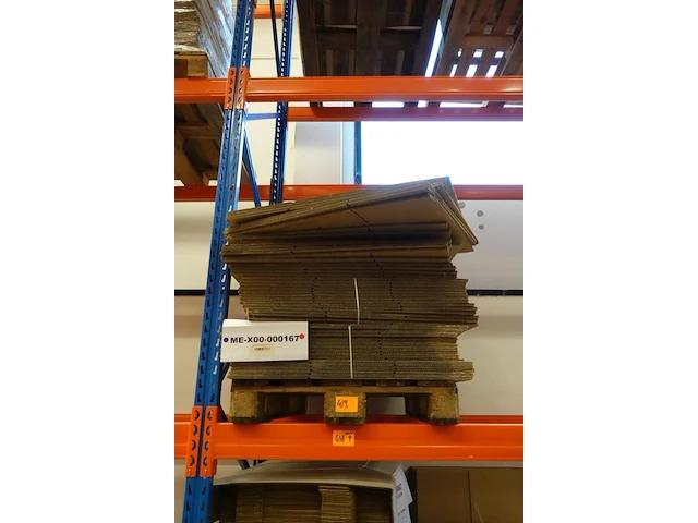 Pallet kartonnen verpakking - afbeelding 1 van  3