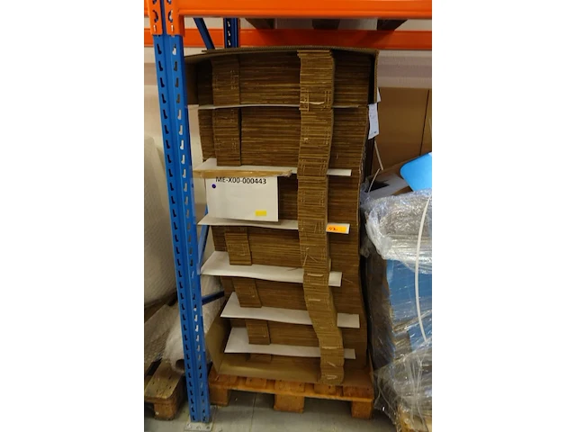 Pallet kartonnen verpakking - afbeelding 1 van  2