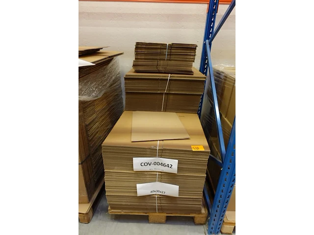 Pallet kartonnen verpakking - afbeelding 1 van  2