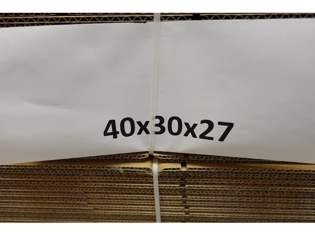 Pallet kartonnen verpakking - afbeelding 2 van  2