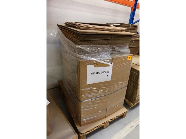 Pallet kartonnen verpakking - afbeelding 2 van  2