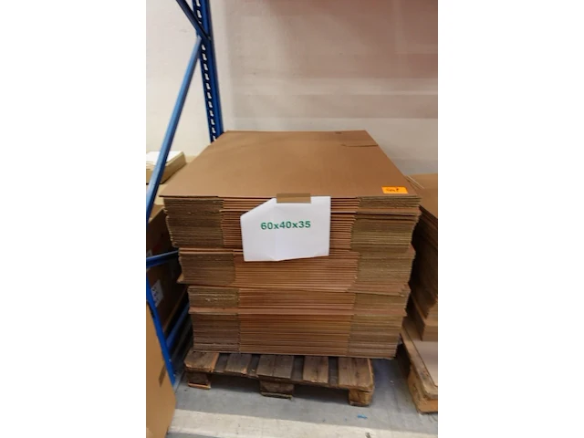 Pallet kartonnen verpakking - afbeelding 1 van  3