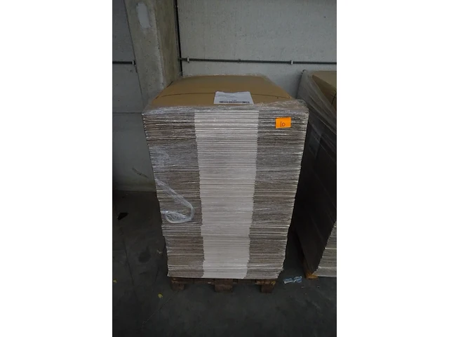 Pallet kartonverpakking - afbeelding 2 van  3