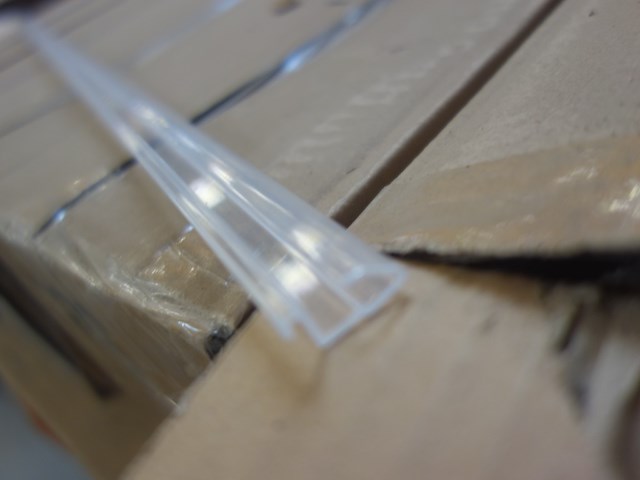 Pallet kunstof geleider rail - afbeelding 2 van  6