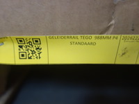 Pallet kunstof geleider rail - afbeelding 4 van  6