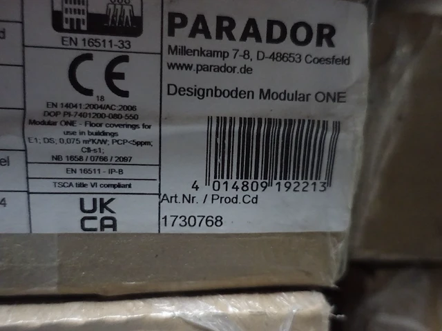 Pallet laminaat parador - afbeelding 5 van  5
