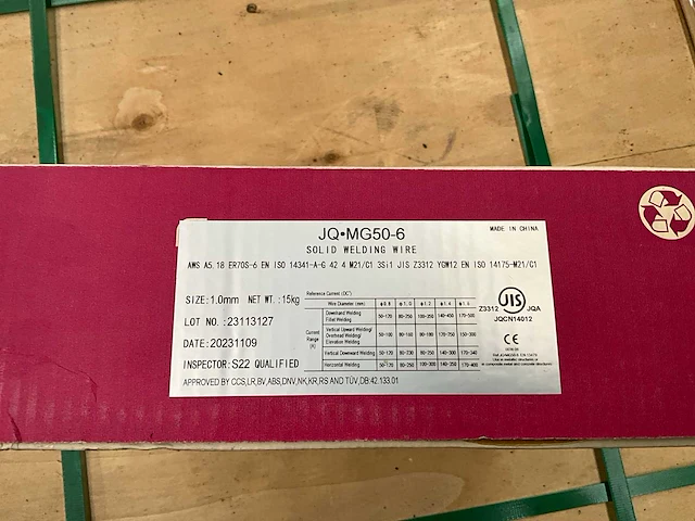 Pallet lasdraad 1 mm - 72 stuks - afbeelding 2 van  15