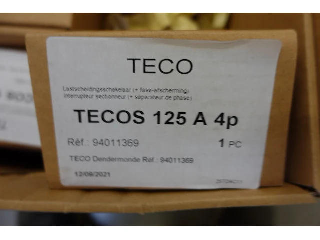 Pallet lastscheidingszekeringen teco - afbeelding 3 van  4