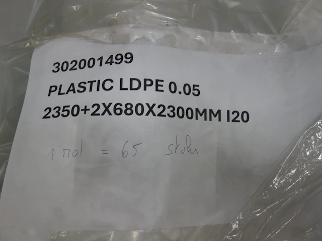 Pallet ldpe folie - afbeelding 4 van  5