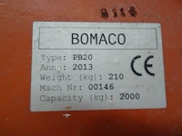 Pallet lift / haak bomac - afbeelding 3 van  3