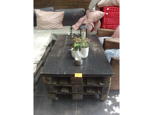 Pallet loungeopstelling - afbeelding 2 van  4