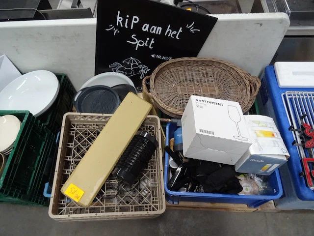 Pallet manden + thermobox - afbeelding 1 van  7