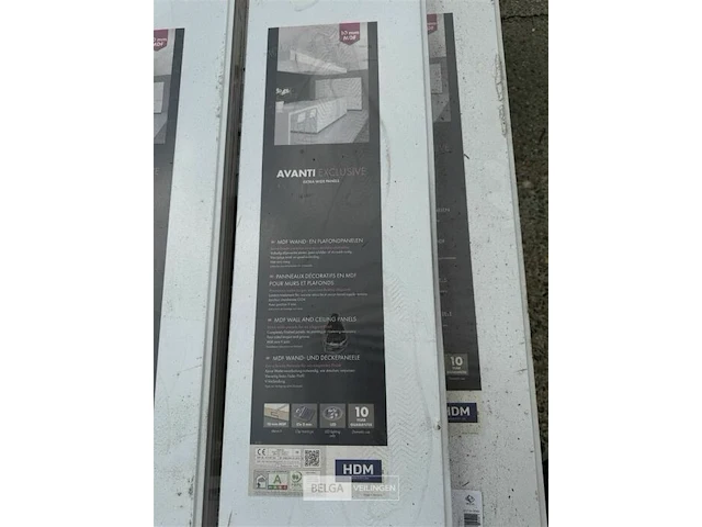 Pallet mdf wand- en plafond panelen - afbeelding 4 van  4