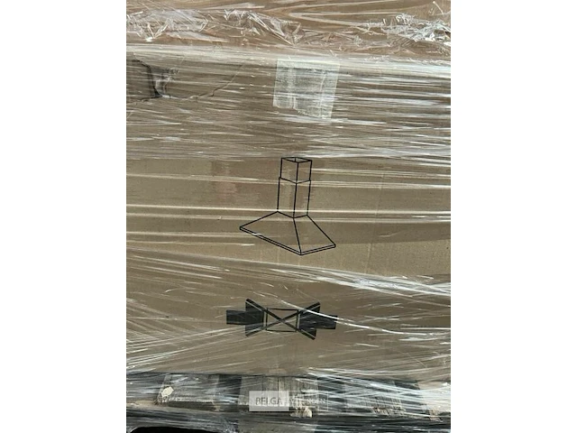 Pallet met 4 st dampkappen (werking onbekend) - afbeelding 2 van  3