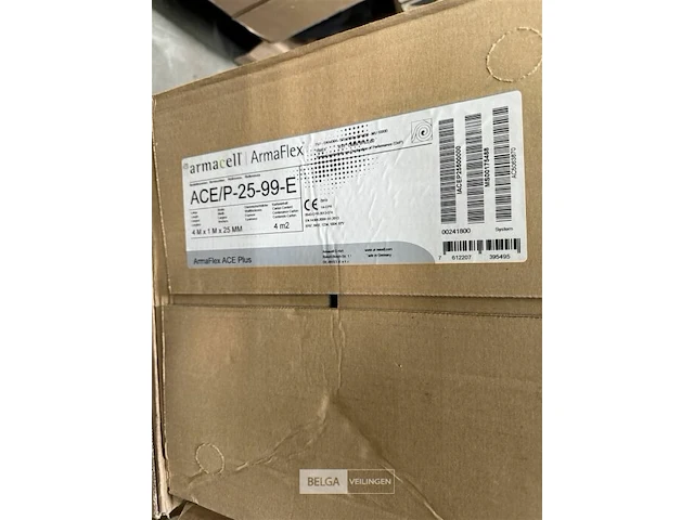 Pallet met armacell-armaflex isolatiematten - afbeelding 3 van  3