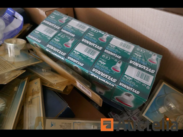 Pallet met diverse lampen - afbeelding 4 van  5