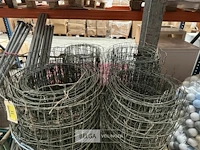 Pallet met draadresten h110 cm - afbeelding 3 van  3
