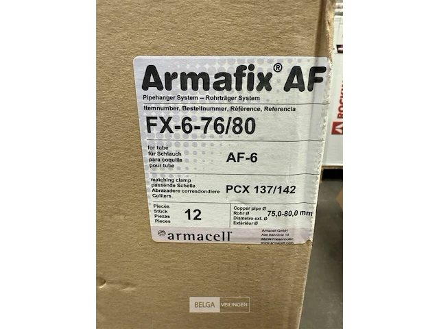 Pallet met korte isolatiebuis fxg+pcx - afbeelding 2 van  3