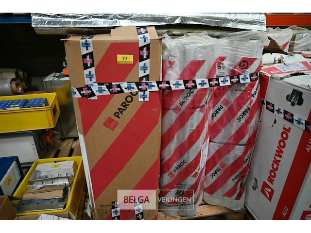 Pallet met paroc buisisolatie h120xø15 cm - afbeelding 1 van  2