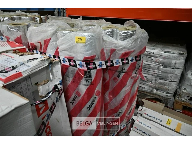 Pallet met paroc buisisolatie h120xø15 cm - afbeelding 1 van  1