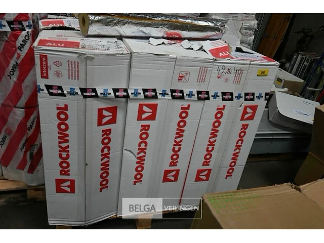 Pallet met rockwoll buisisolatie h100 cm - afbeelding 2 van  3