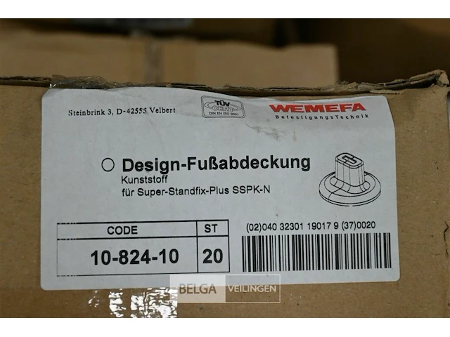 Pallet met super stand fix plus afdekplaatjes - afbeelding 1 van  5