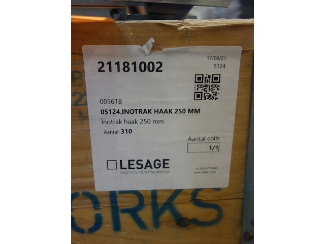 Pallet metalen bevestigmateriaal - afbeelding 3 van  3