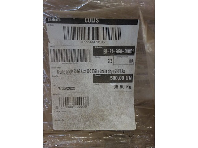 Pallet metalen draagarmen - afbeelding 5 van  5