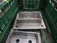 Pallet metalen voetplaten vangrail - afbeelding 2 van  5