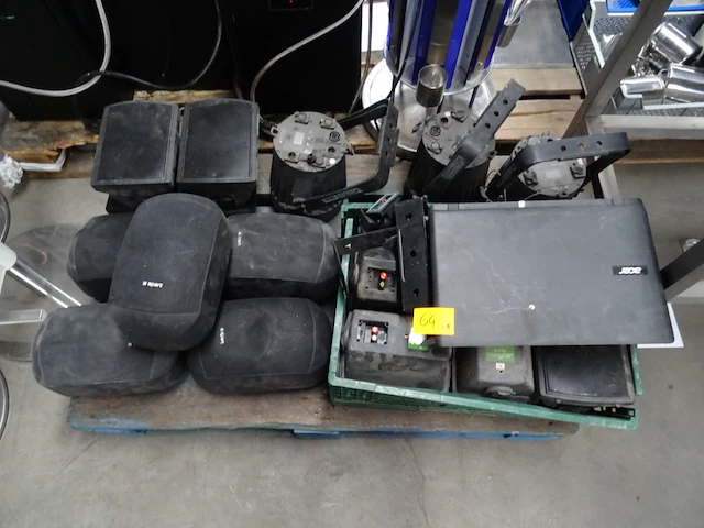 Pallet muziekinstallatie - afbeelding 1 van  10