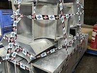 Pallet onderdelen luchtkanalen + bochten + hoeken - afbeelding 2 van  2