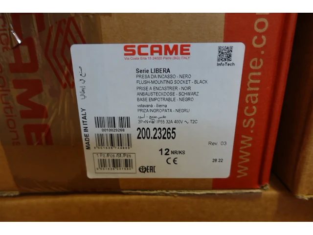 Pallet onderdelen scame - afbeelding 5 van  8