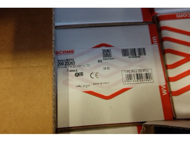 Pallet onderdelen scame - afbeelding 7 van  8