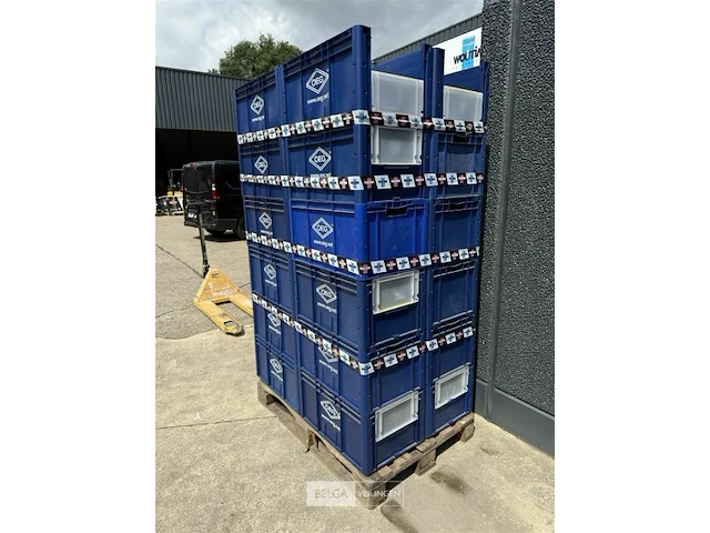 Pallet plastieken bakken - afbeelding 1 van  1