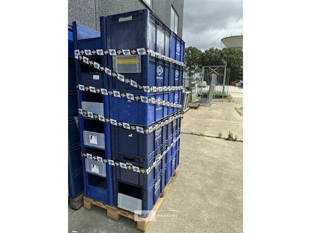 Pallet plastieken bakken - afbeelding 1 van  2