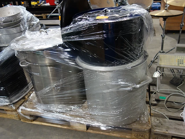 Pallet potten/pannen - afbeelding 1 van  3