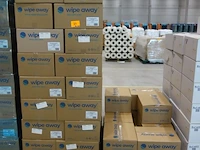 Pallet profitextra creped turquoise wipe away - afbeelding 1 van  4
