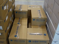 Pallet profitextra creped turquoise wipe away - afbeelding 3 van  4