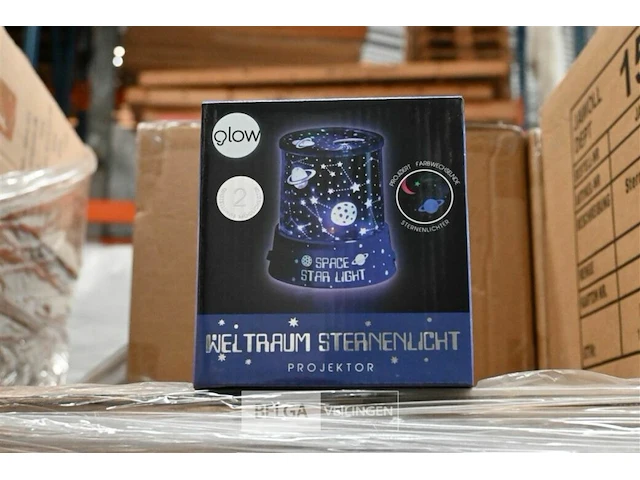 Pallet projectielamp galaxy - afbeelding 1 van  2