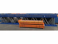 Pallet racking 21 frames h8000, 72 beams l2600mm